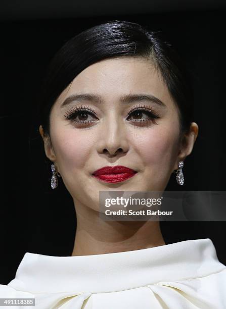 Fan Bingbing arrives at the Australian premiere of 'X-Men: Days of Future Past" on May 16, 2014 in Melbourne, Australia.