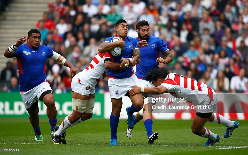 Samoa v Japan - Group B: Rugby World Cup 2015