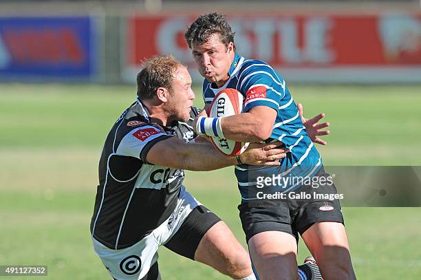 Ruhan Nel of the ORC Griquas during the Absa Currie Cup match between ORC Griquas and Cell C Sharks at Griquas Park on October 03, 2015 in Kimberley,...