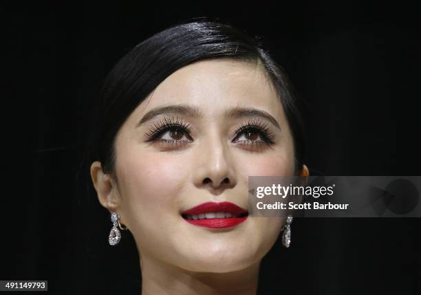 Fan Bingbing arrives at the Australian premiere of 'X-Men: Days of Future Past" on May 16, 2014 in Melbourne, Australia.