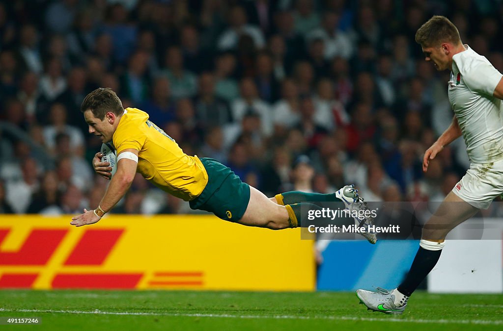 England v Australia - Group A: Rugby World Cup 2015