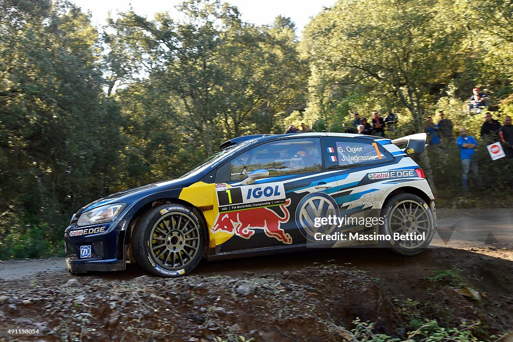 FIA World Rally Championship France - Day Two