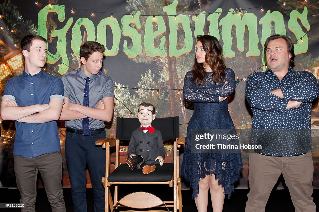 Photo Call For Sony Pictures Entertainment's "Goosebumps"