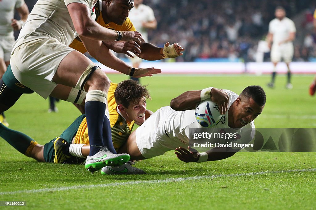 England v Australia - Group A: Rugby World Cup 2015