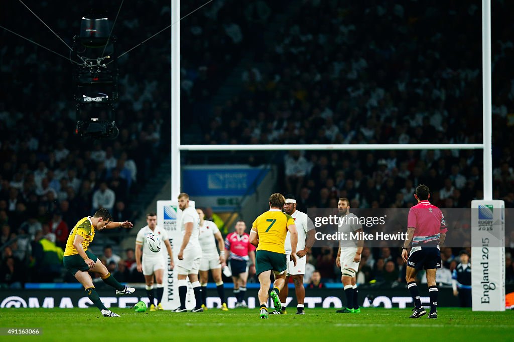 England v Australia - Group A: Rugby World Cup 2015