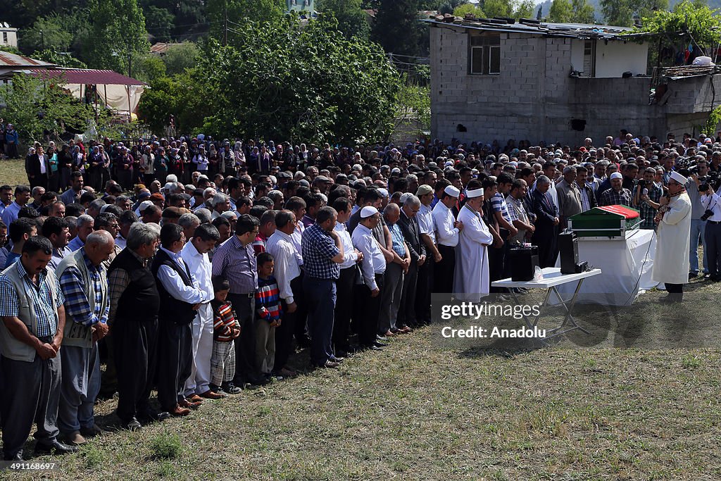 Coal mine fire in Turkey