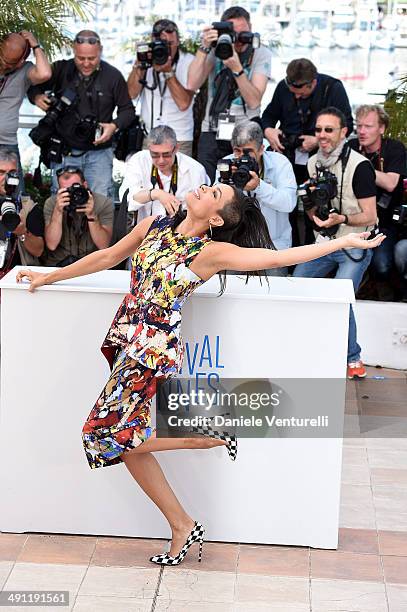 Actress Rosario Dawson attends "Captives" photocall at the 67th Annual Cannes Film Festival on May 16, 2014 in Cannes, France.