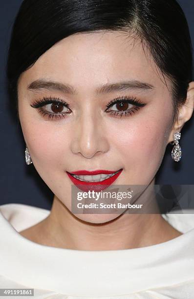 Fan Bingbing arrives at the Australian premiere of 'X-Men: Days of Future Past" on May 16, 2014 in Melbourne, Australia.