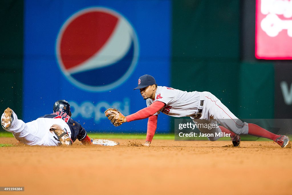 Boston Red Sox v Cleveland Indians