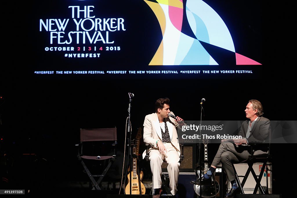 The New Yorker Festival 2015 - Mark Ronson Talks With John Seabrook