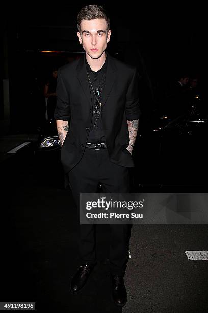 Gabriel-Kane Day-Lewis arrives at Vogue 95th Anniversary Party as part of the Paris Fashion Week Womenswear Spring/Summer 2016 on October 3, 2015 in...