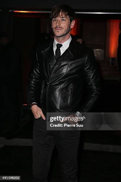 Gaspard Ulliel arrives at Vogue 95th Anniversary Party as part of the Paris Fashion Week Womenswear Spring/Summer 2016 on October 3, 2015 in Paris,...