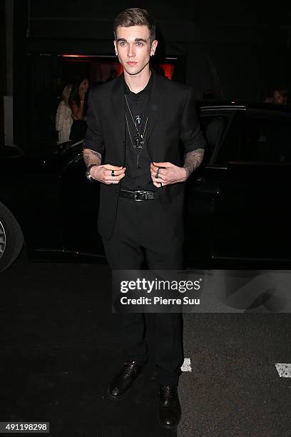 Gabriel-Kane Day-Lewis arrives at Vogue 95th Anniversary Party as part of the Paris Fashion Week Womenswear Spring/Summer 2016 on October 3, 2015 in...
