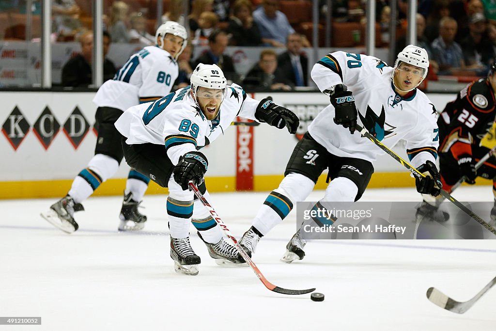 San Jose Sharks v Anaheim Ducks