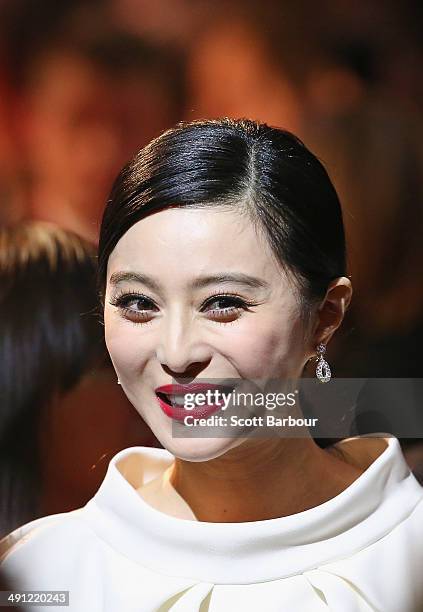 Fan Bingbing arrives at the Australian premiere of 'X-Men: Days of Future Past" on May 16, 2014 in Melbourne, Australia.