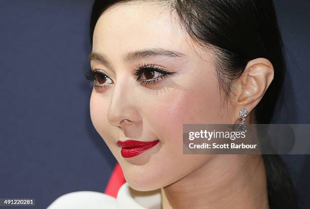 Fan Bingbing arrives at the Australian premiere of 'X-Men: Days of Future Past" on May 16, 2014 in Melbourne, Australia.