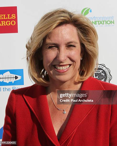 Politician Wendy Greuel attends Heal The Bay's annual Bring Back the Beach Gala at The Jonathan Club on May 15, 2014 in Santa Monica, California.