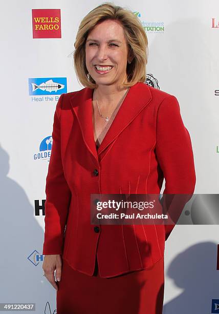 Politician Wendy Greuel attends Heal The Bay's annual Bring Back the Beach Gala at The Jonathan Club on May 15, 2014 in Santa Monica, California.