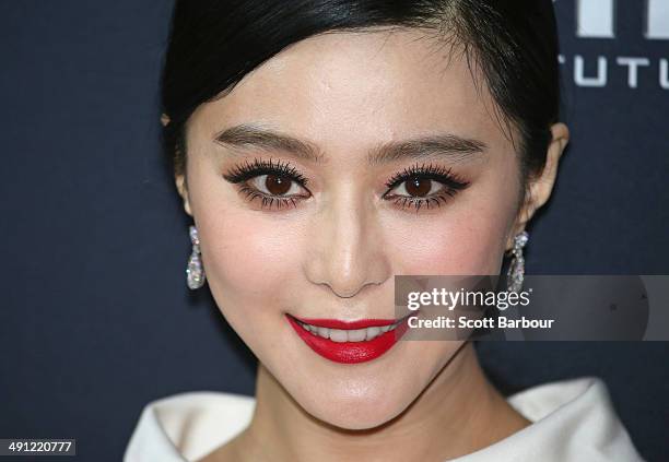 Fan Bingbing arrives at the Australian premiere of 'X-Men: Days of Future Past" on May 16, 2014 in Melbourne, Australia.