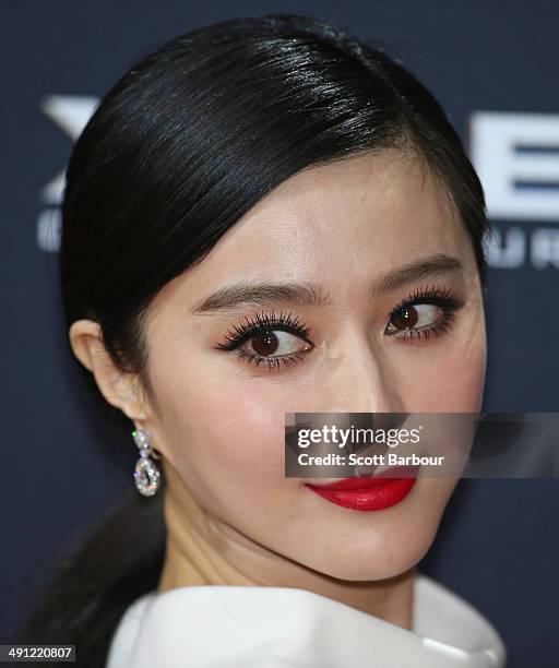 Fan Bingbing arrives at the Australian premiere of 'X-Men: Days of Future Past" on May 16, 2014 in Melbourne, Australia.