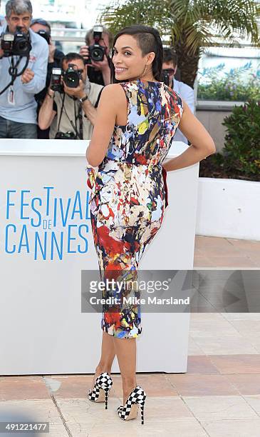 Rosario Dawson attends "Captives" photocall at the 67th Annual Cannes Film Festival on May 16, 2014 in Cannes, France.