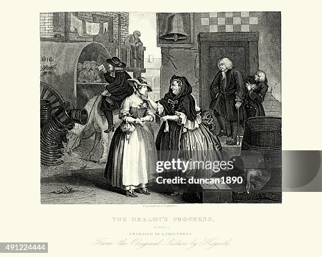 William Hogarth A Harlot's Progress William Hogarth A Harlot's Progress