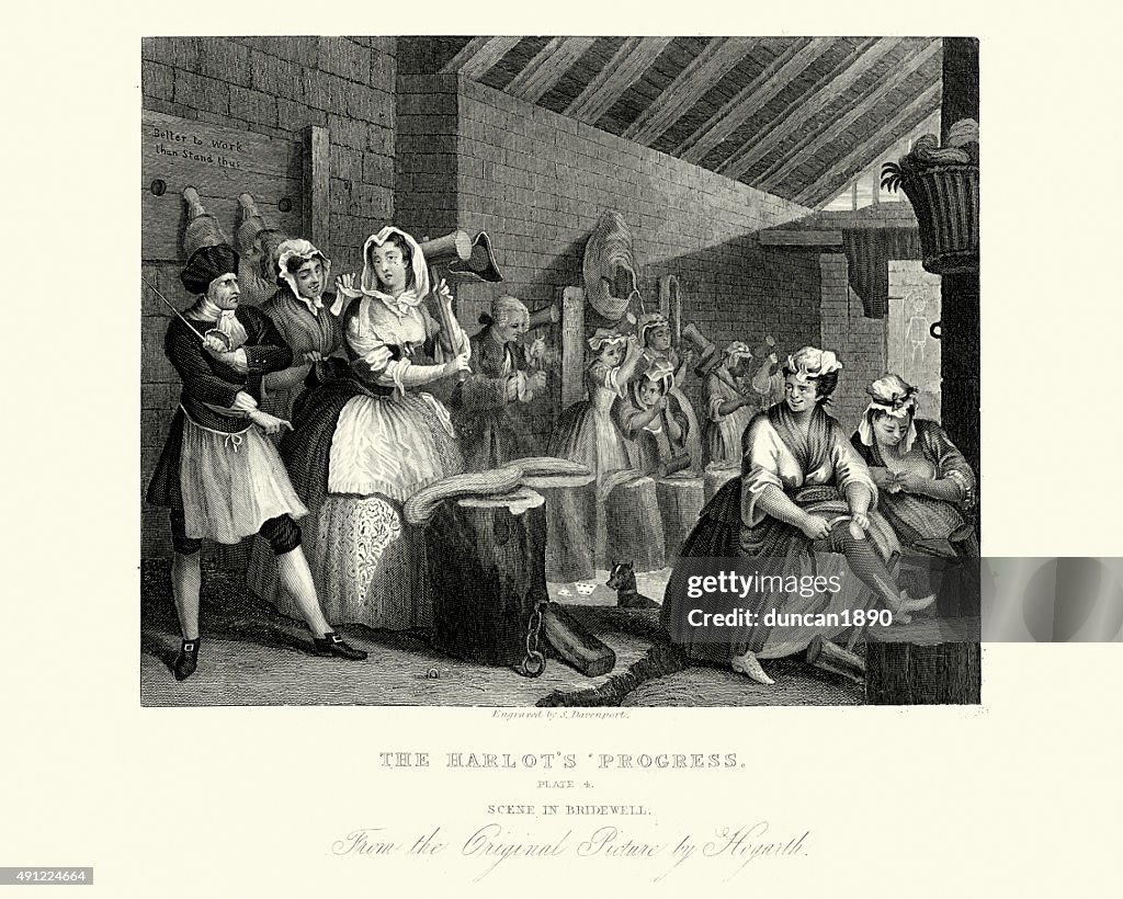 William Hogarth A Harlot's Progress