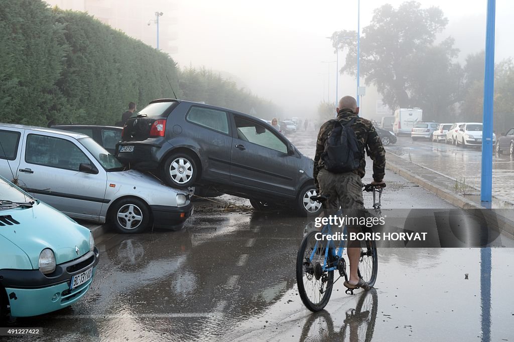 FRANCE-WEATHER-FLOOD