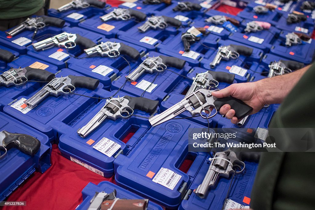 The Nation's Gun Show comes back to the Dulles Expo Center with the first major gun show in the area since the Oregon shooting. This show bring thousands of customers and hundreds of dealers to town.