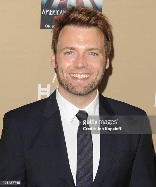 Actor Seth Gabel arrives at the Premiere Screening Of FX's "American Horror Story: Hotel" at Regal Cinemas L.A. Live on October 3, 2015 in Los...