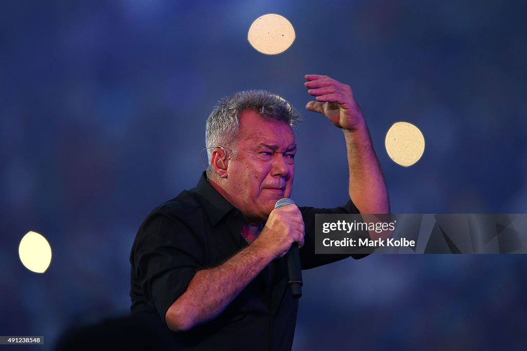 Cold Chisel Perform At The 2015 NRL Grand Final