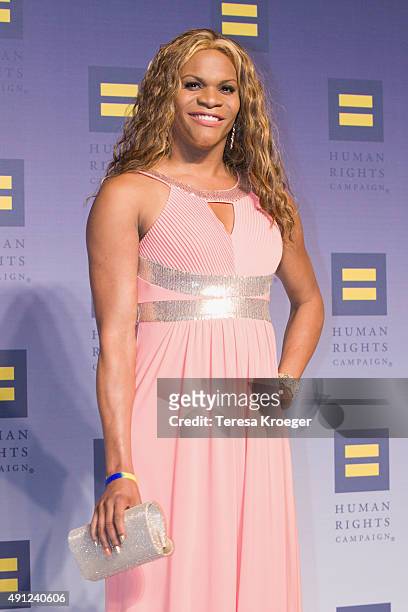 Blossom Brown attends the 19th Annual HRC National Dinner at Walter E. Washington Convention Center on October 3, 2015 in Washington, DC.