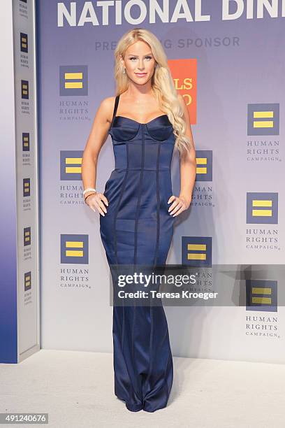 Gigi Gorgeous attends the 19th Annual HRC National Dinner at Walter E. Washington Convention Center on October 3, 2015 in Washington, DC.