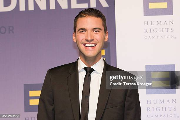 Raymond Braun attends the 19th Annual HRC National Dinner at Walter E. Washington Convention Center on October 3, 2015 in Washington, DC.