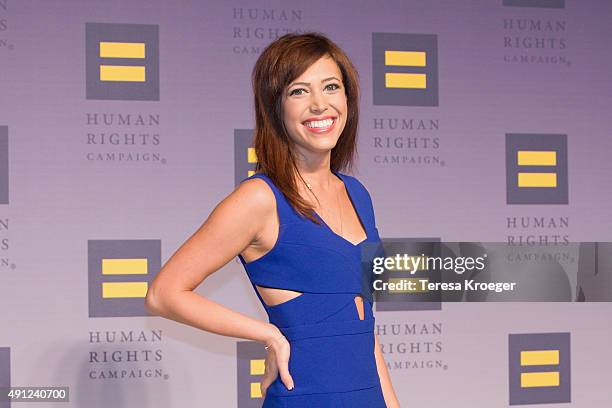 Stephanie Frosch attends the 19th Annual HRC National Dinner at Walter E. Washington Convention Center on October 3, 2015 in Washington, DC.