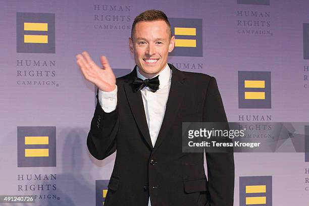 Davey Wavey attends the 19th Annual HRC National Dinner at Walter E. Washington Convention Center on October 3, 2015 in Washington, DC.