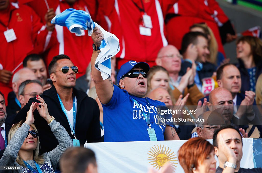 Argentina v Tonga - Group C: Rugby World Cup 2015