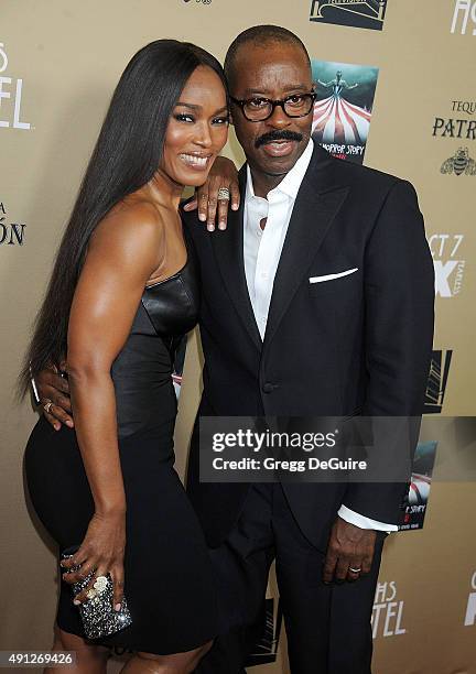Angela Bassett And Husband Photos and Premium High Res Pictures - Getty