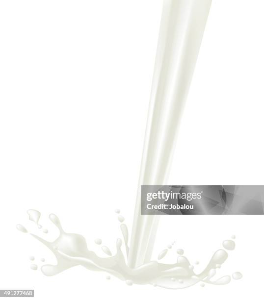splash milk - milk stock illustrations