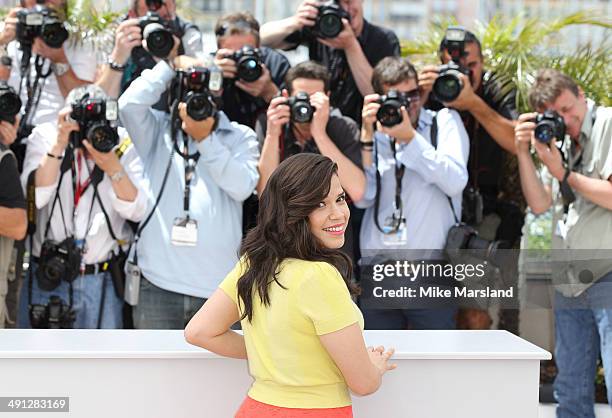 Cate Blanchett attends the "How To Train Your Dragon 2" photocall at the 67th Annual Cannes Film Festival on May 16, 2014 in Cannes, France.