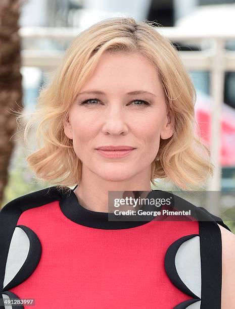 Actress Cate Blanchett attends the 'How To Train Your Dragon 2' photocall during the 67th Annual Cannes Film Festival on May 16, 2014 in Cannes,...