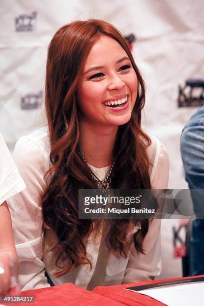 Malese Jow attends the 'BloodyNightCon 4' press conference on May 16, 2014 in Barcelona, Spain.