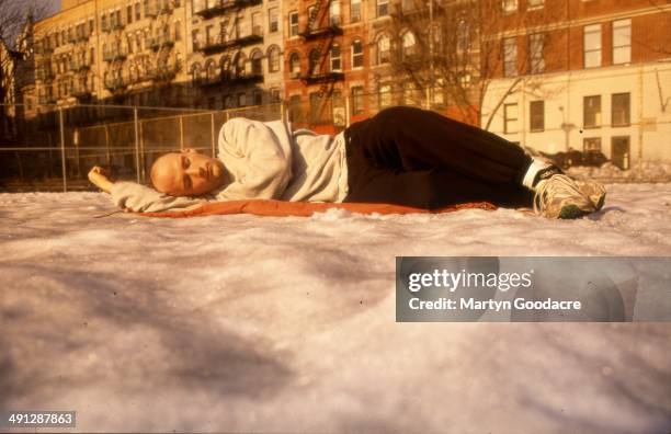 Moby, portrait, East Village, New York, United Kingdom, 1995.