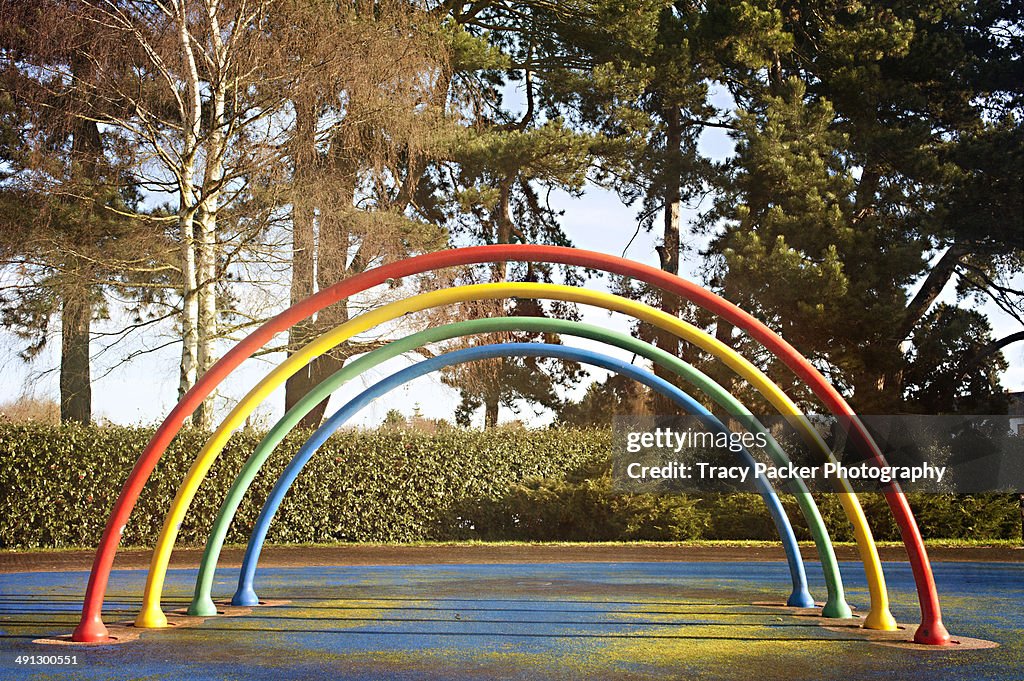 A Playground Rainbow.