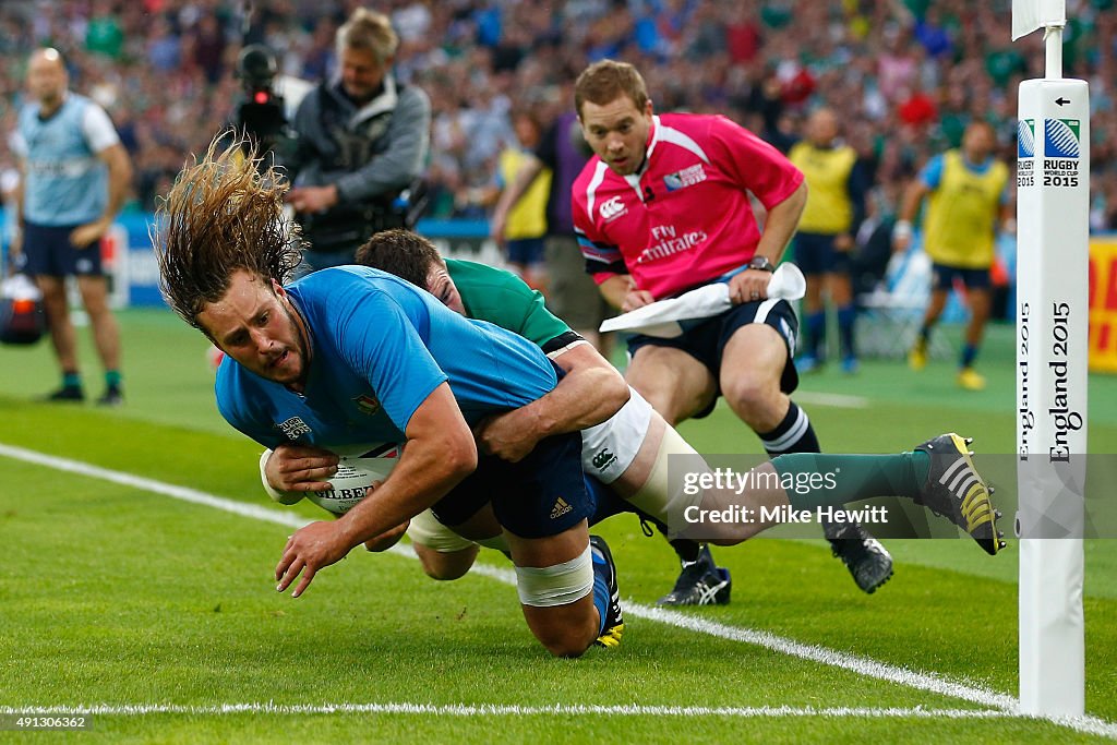 Ireland v Italy - Group D: Rugby World Cup 2015
