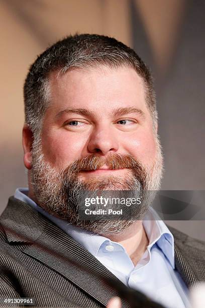 Director Dean DeBlois attends the "How To Train Your Dragon 2" press conference during the 67th Annual Cannes Film Festival on May 16, 2014 in...