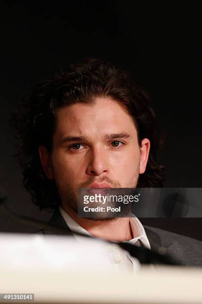 Kit Harington attends the "How To Train Your Dragon 2" press conference during the 67th Annual Cannes Film Festival on May 16, 2014 in Cannes, France.
