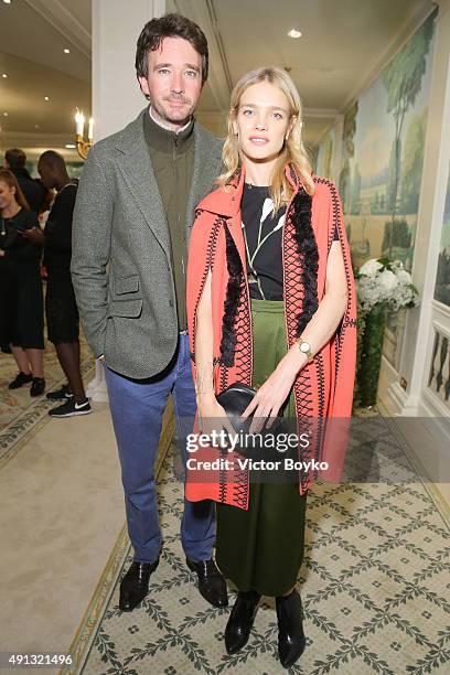 Antoine Arnault and Natalia Vodianova attends Buro 24/7 Family Presentation of 9 Fashion Designers from Russia, Ukraine and Kazakhstan at Hotel...