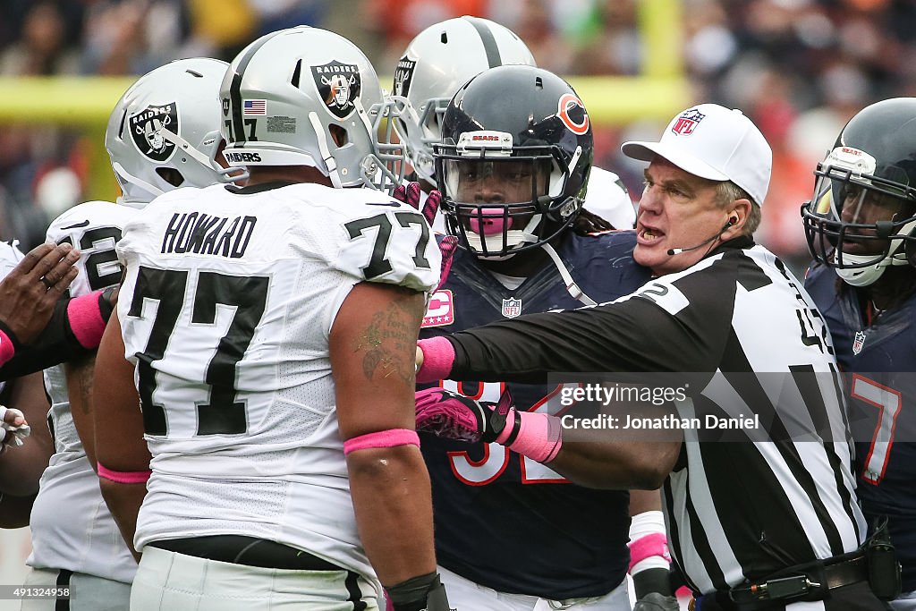 Oakland Raiders v Chicago Bears