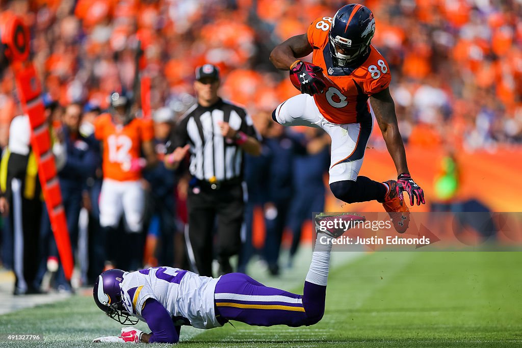 Minnesota Vikings v Denver Broncos